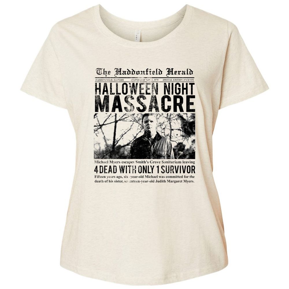 Ladies Curvy Jersey - 3WWWQW9Q - Natural Heather - 8