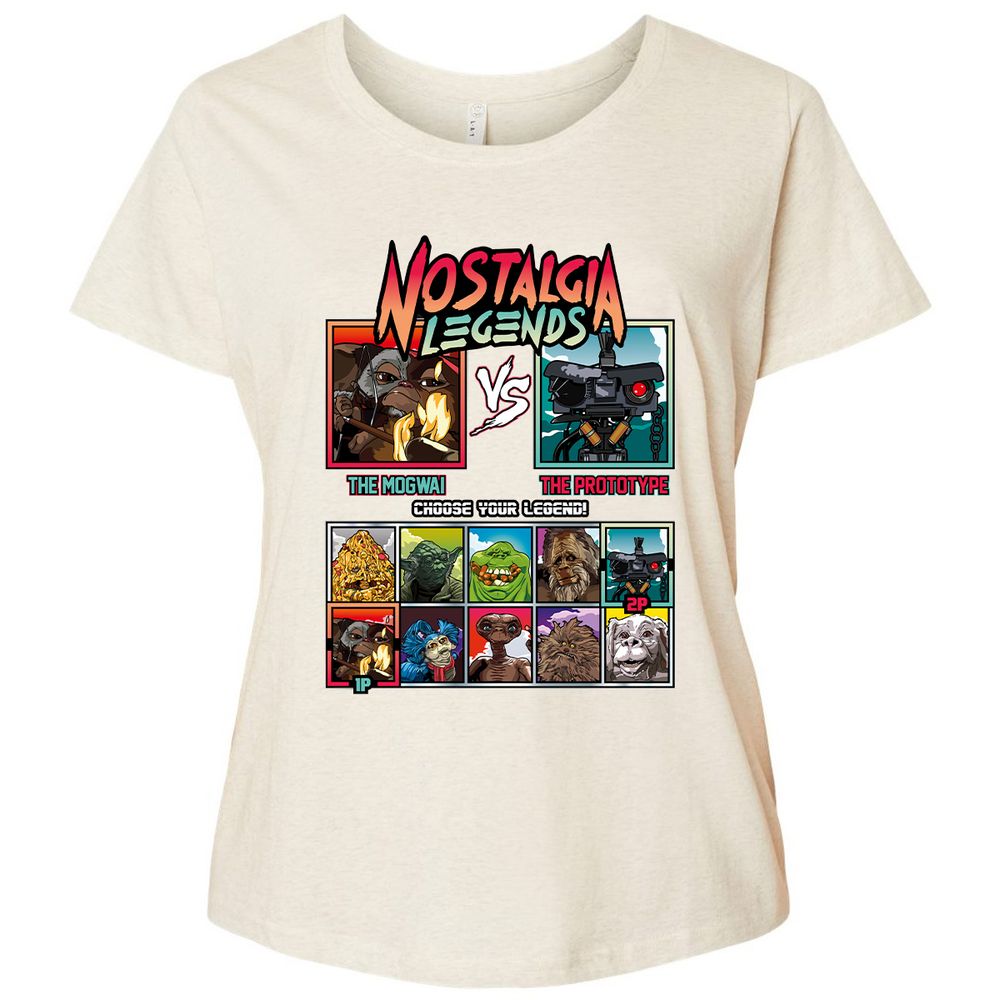 Ladies Curvy Jersey - MVGV2NS6 - Natural Heather - 8