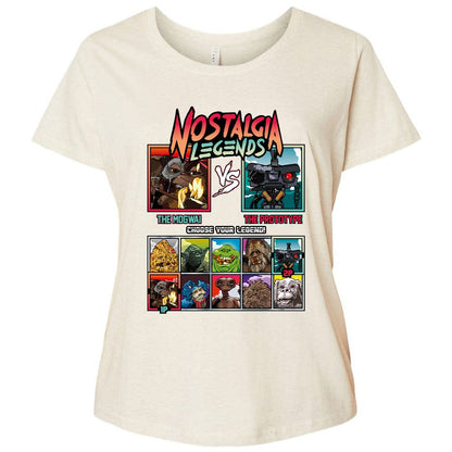 Ladies Curvy Jersey - MVGV2NS6 - Natural Heather - 8