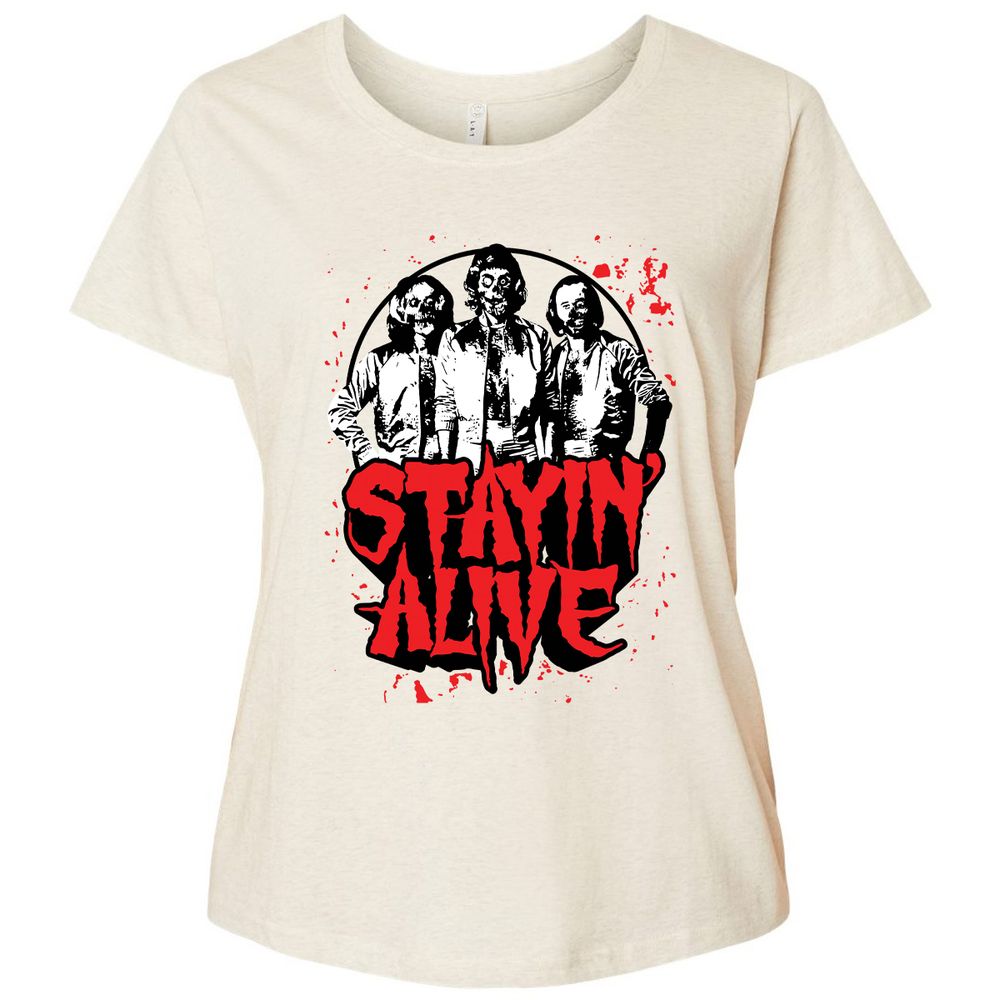 Bee Gees Stay Alive - Natural Heather - 8