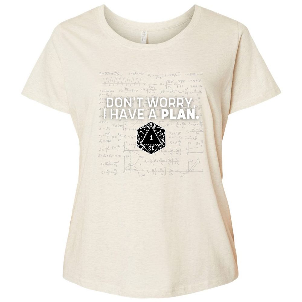 Ladies Curvy Jersey - TWH8GN2G - Natural Heather - 8