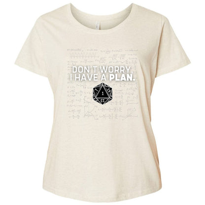 Ladies Curvy Jersey - TWH8GN2G - Natural Heather - 8