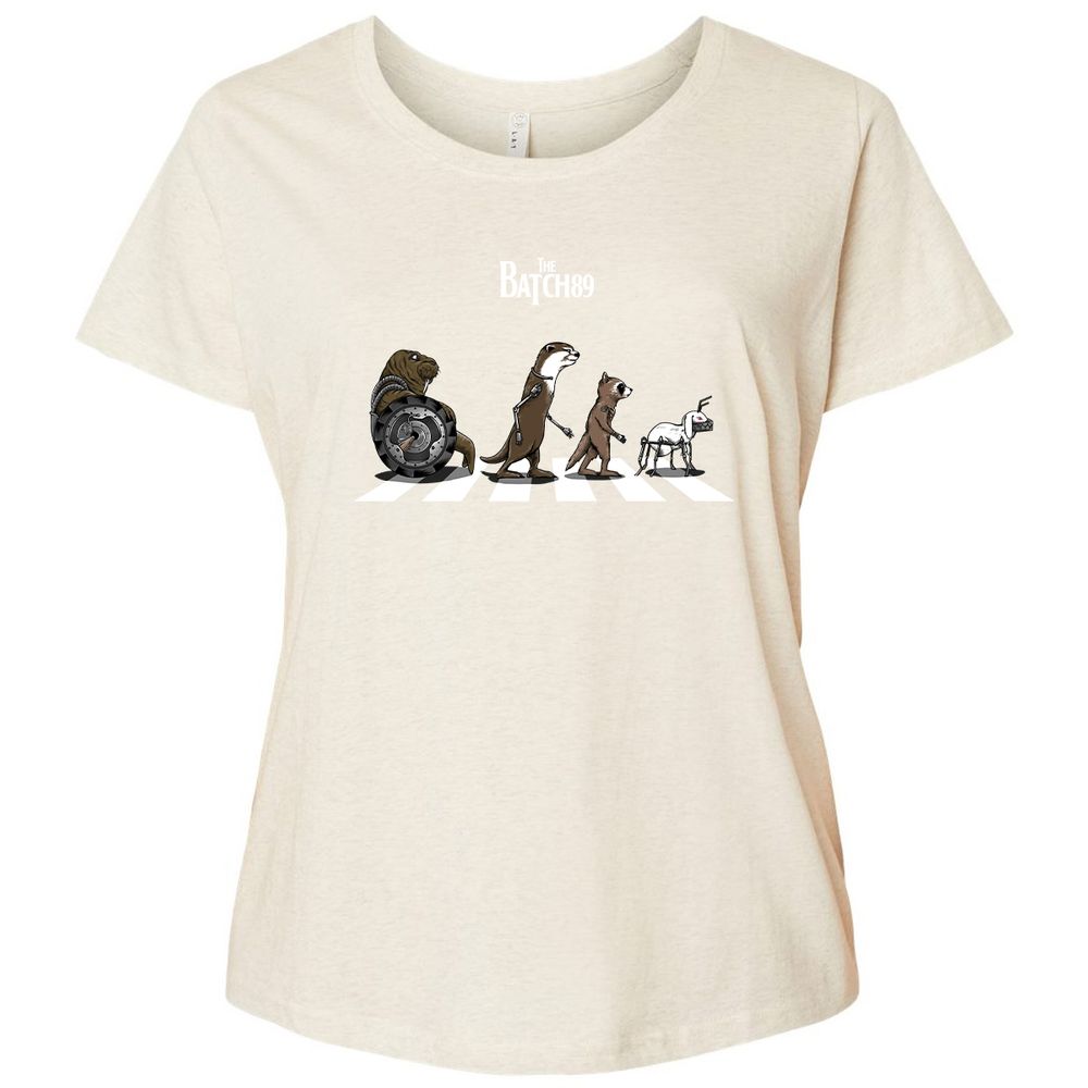 Ladies Curvy Jersey - 8JZBGMAP - Natural Heather - 8