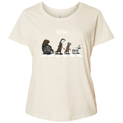 Ladies Curvy Jersey - 8JZBGMAP - Natural Heather - 8