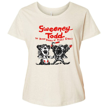 Ladies Curvy Jersey - NBDWZDMF - Natural Heather - 8