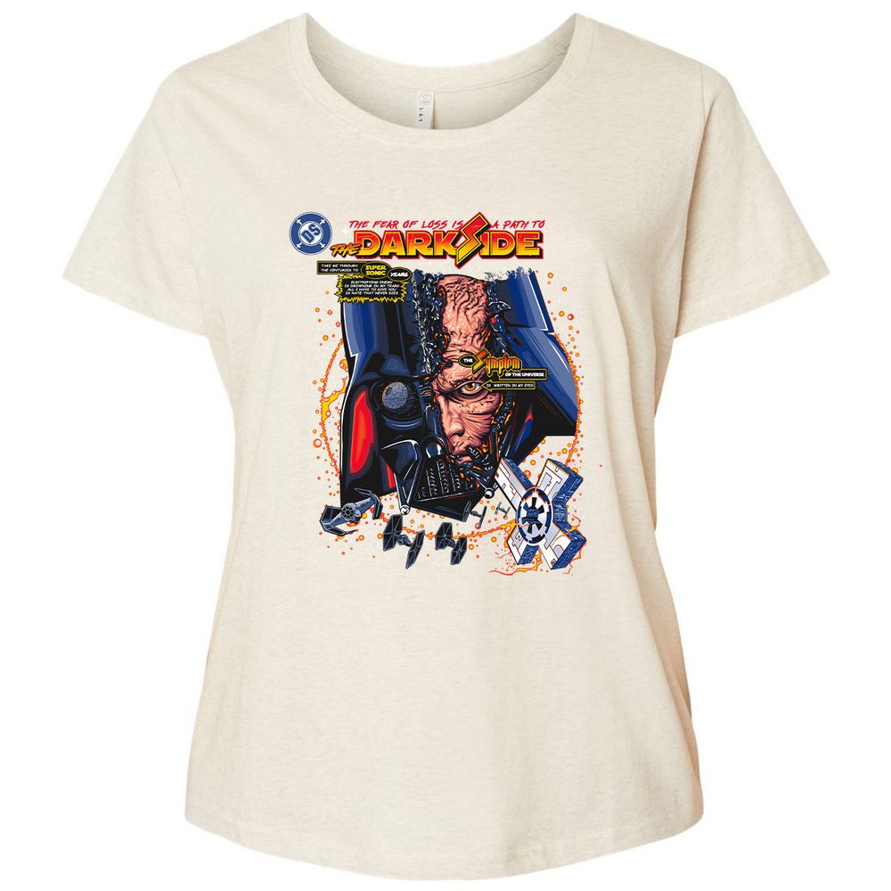 Ladies Curvy Jersey - DDCWNMY1 - Natural Heather - 8