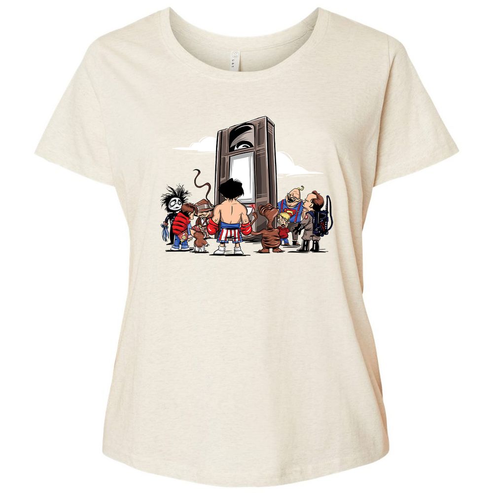 Ladies Curvy Jersey - F4C76SB5 - Natural Heather - 8