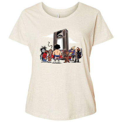 Ladies Curvy Jersey - F4C76SB5 - Natural Heather - 8