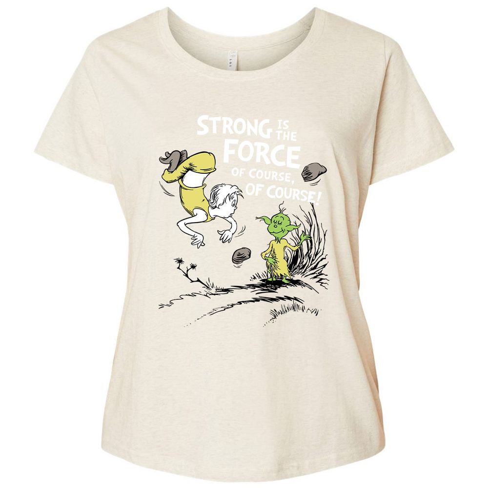 Ladies Curvy Jersey - ENUFJFWR - Natural Heather - 8