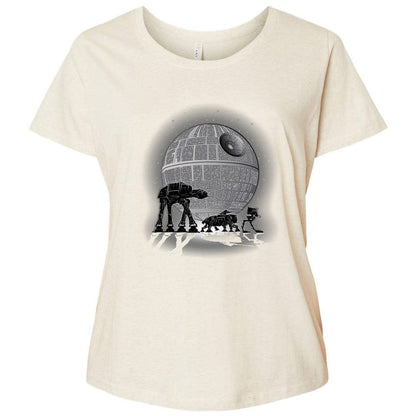 Ladies Curvy Jersey - SEYWFL17 - Natural Heather - 8