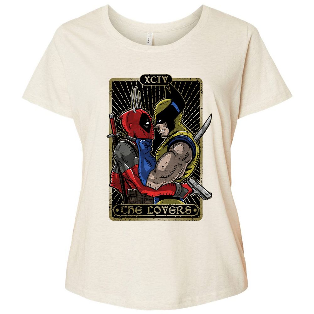 Ladies Curvy Jersey - E4KS16Z5 - Natural Heather - 8