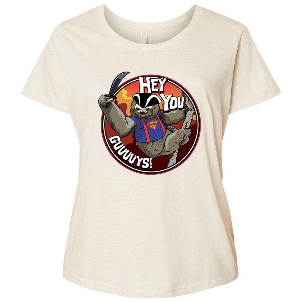 Ladies Curvy Jersey - W2PH9R5E - Natural Heather - 8