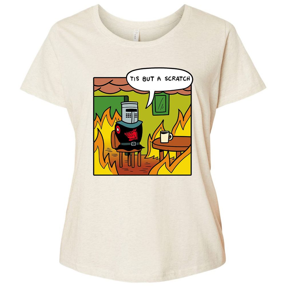 Ladies Curvy Jersey - KXQUM8RA - Natural Heather - 8