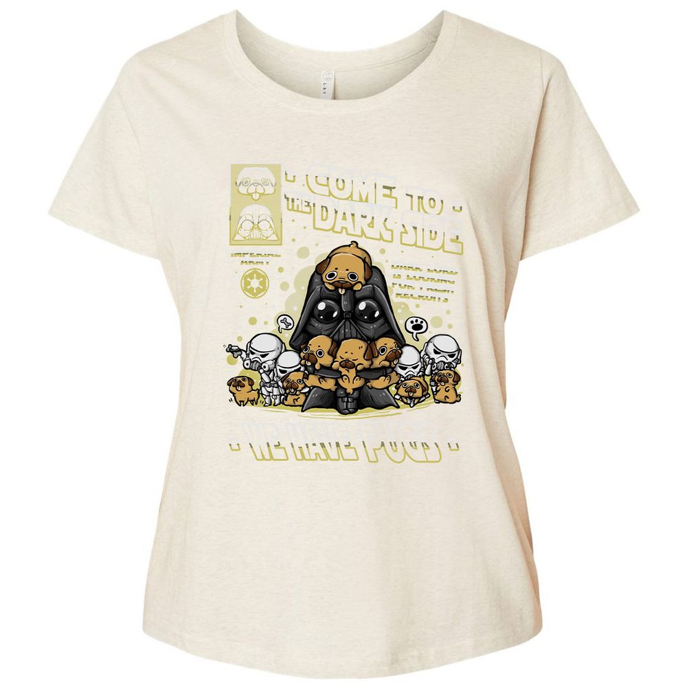 Ladies Curvy Jersey - DGL6QJTY - Natural Heather - 8