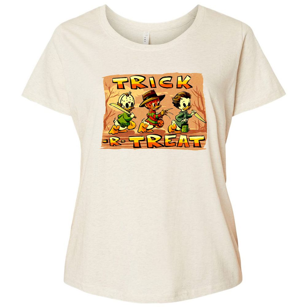 Ladies Curvy Jersey - 8UBENDLQ - Natural Heather - 8