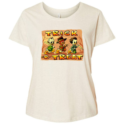 Ladies Curvy Jersey - 8UBENDLQ - Natural Heather - 8