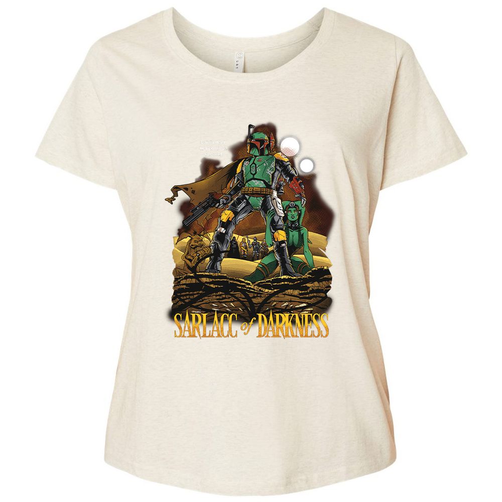 Ladies Curvy Jersey - MJ6SX9LY - Natural Heather - 8