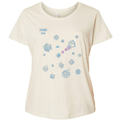 Ladies Curvy Jersey - A3M8J7JT - Natural Heather - 8