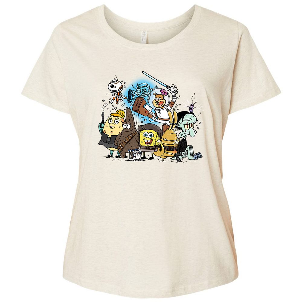 Ladies Curvy Jersey - S8KWLRHC - Natural Heather - 8