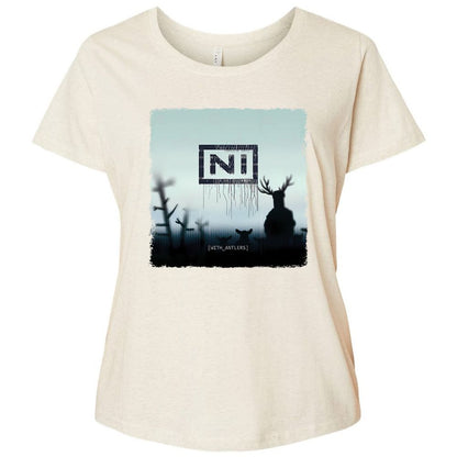 Ladies Curvy Jersey - RG438S6Q - Natural Heather - 8