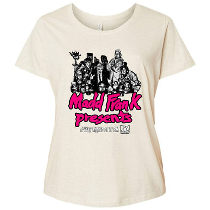 Ladies Curvy Jersey - Y86TML8X - Natural Heather - 8