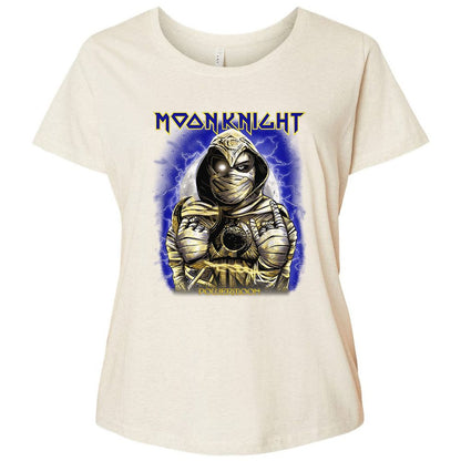 Ladies Curvy Jersey - JGKDU6J6 - Natural Heather - 8