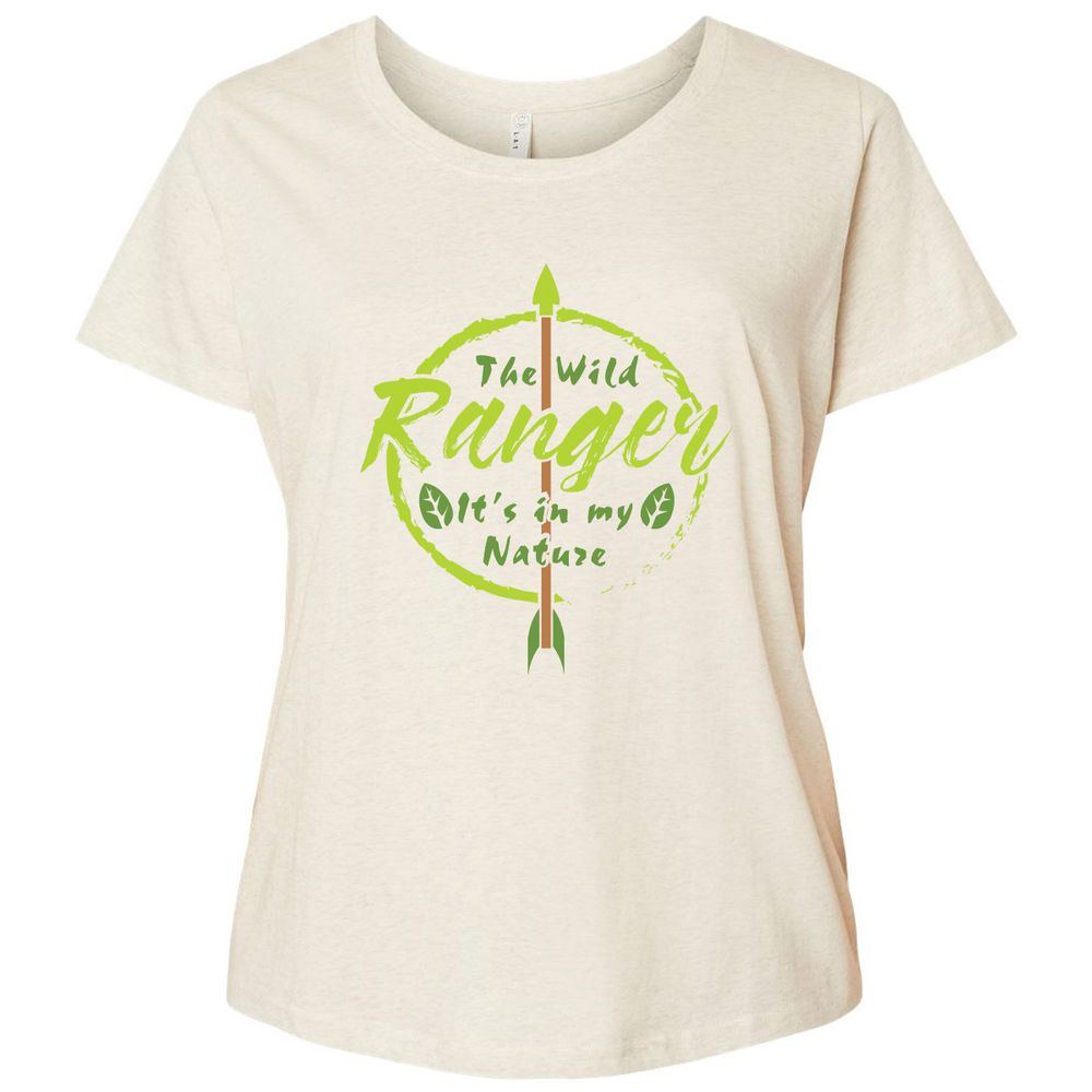 Ladies Curvy Jersey - LR7F2A5V - Natural Heather - 8