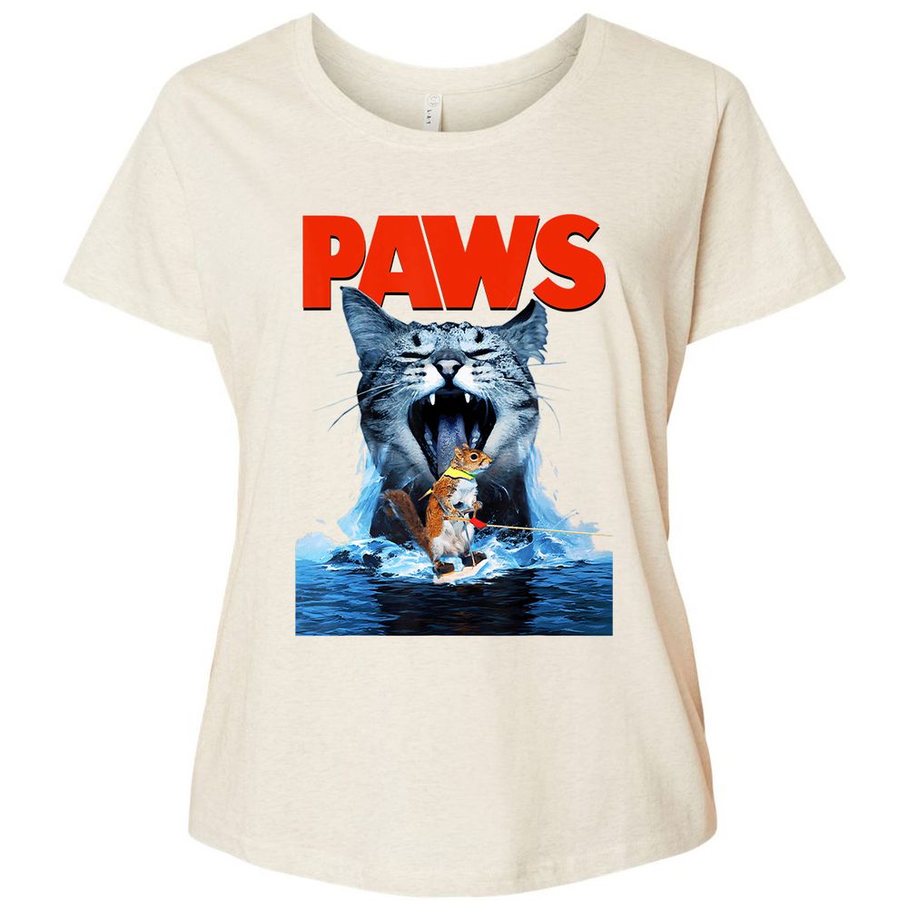 Ladies Curvy Jersey - UCL1DY16 - Natural Heather - 8