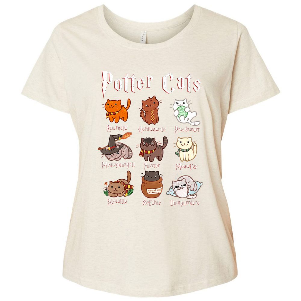 Ladies Curvy Jersey - GCP31NED - Natural Heather - 8