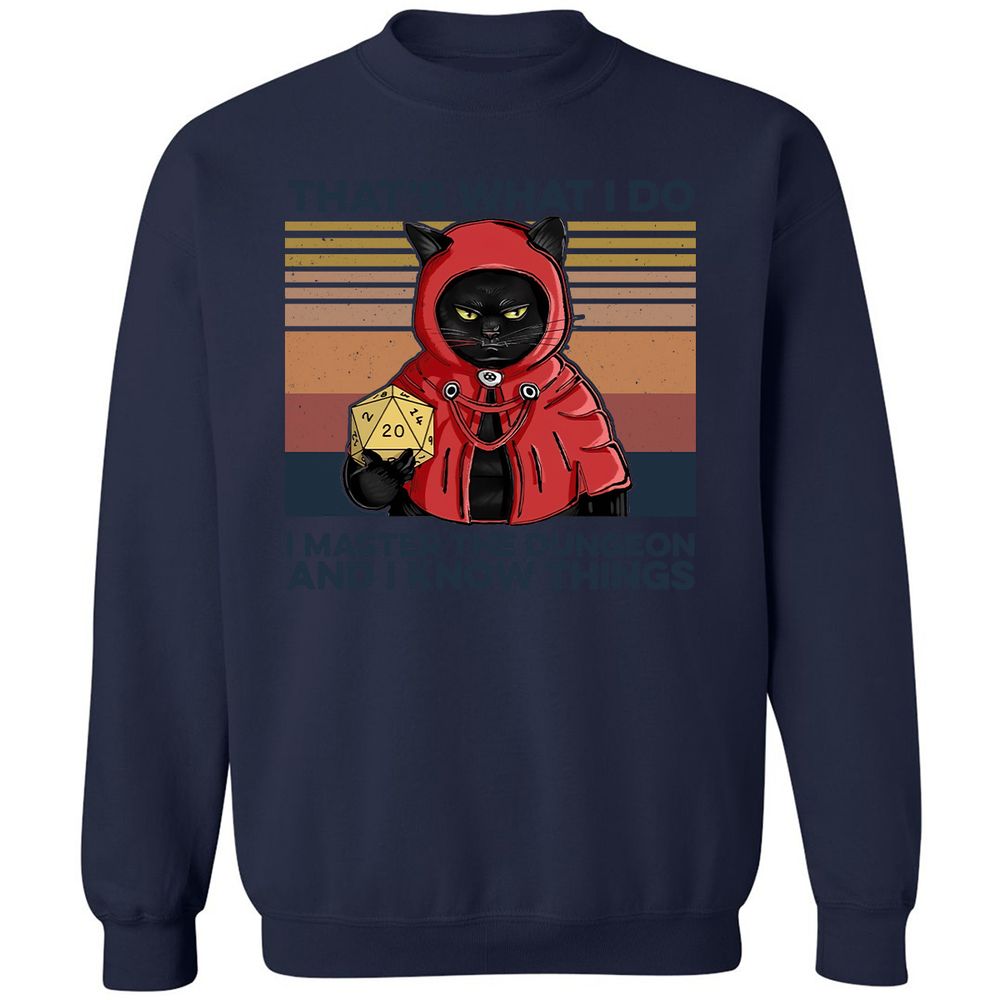 Classic Unisex Sweatshirt - X9DZL3Q2 - Navy - 8