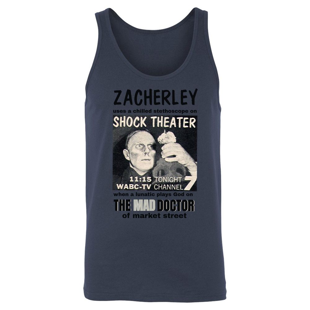 Unisex Jersey Tank - 45E8SV5W - Navy - 8