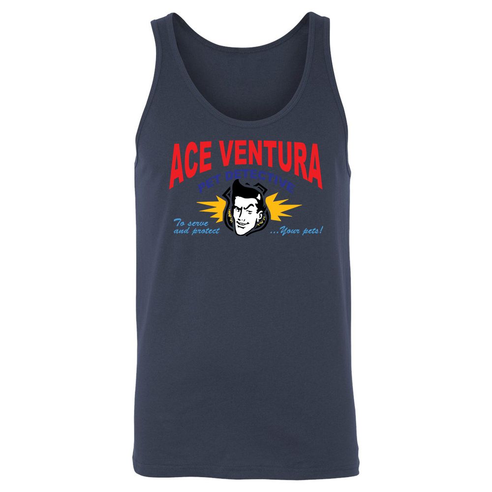 Unisex Jersey Tank - 4FA1DRLF - Navy - 8
