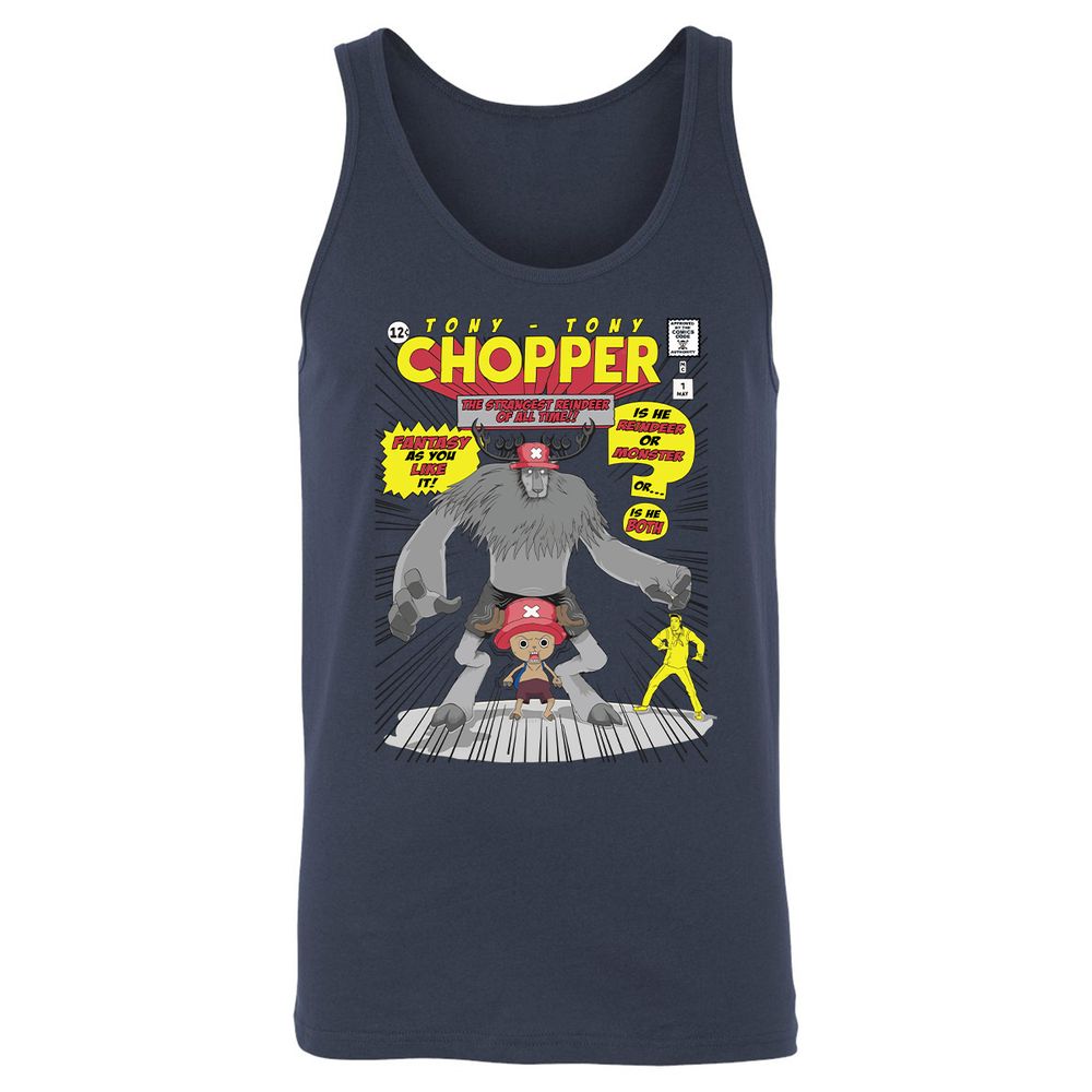 Unisex Jersey Tank - VAN9VFHJ - Navy - 8