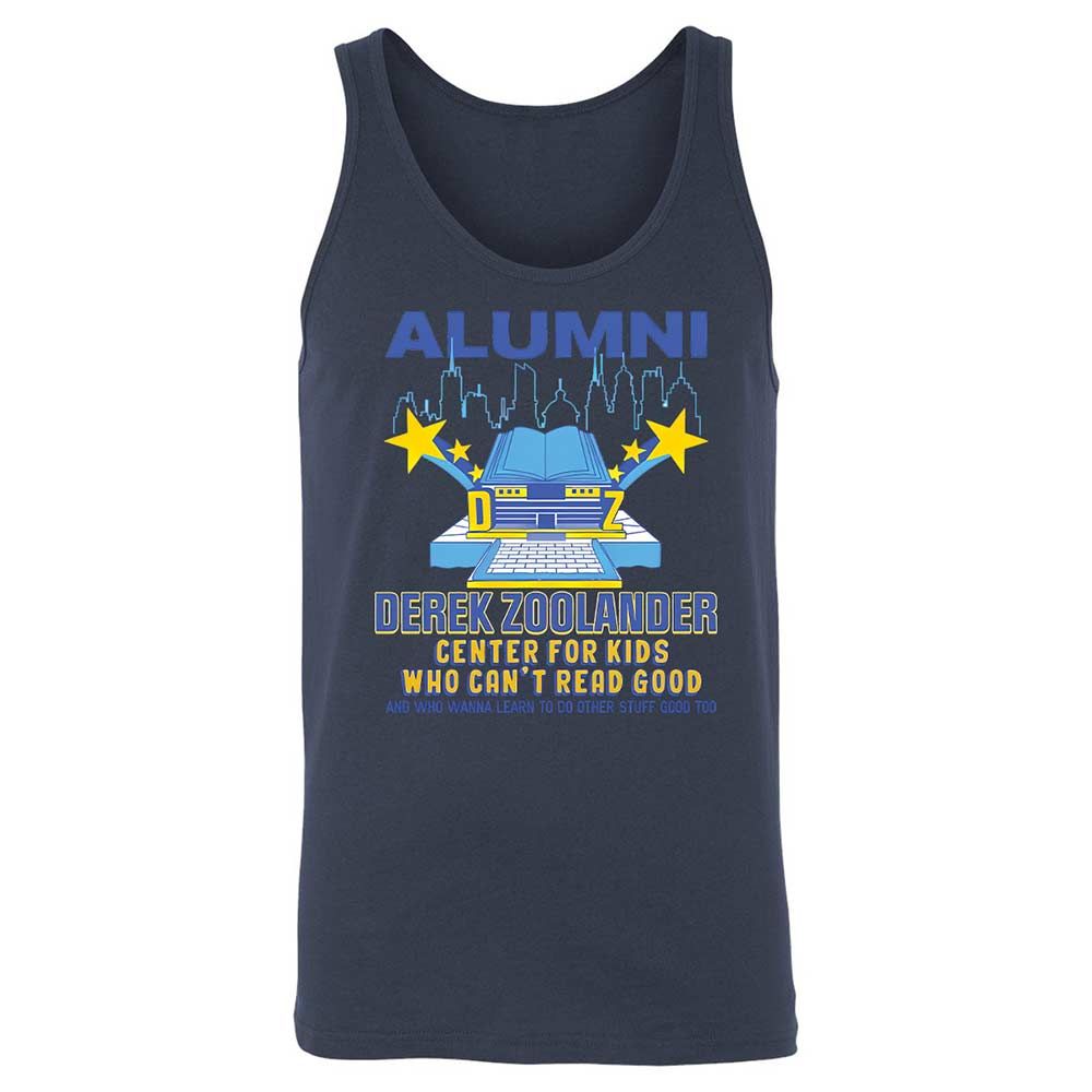 Unisex Jersey Tank - QAJKCLWC - Navy - 8