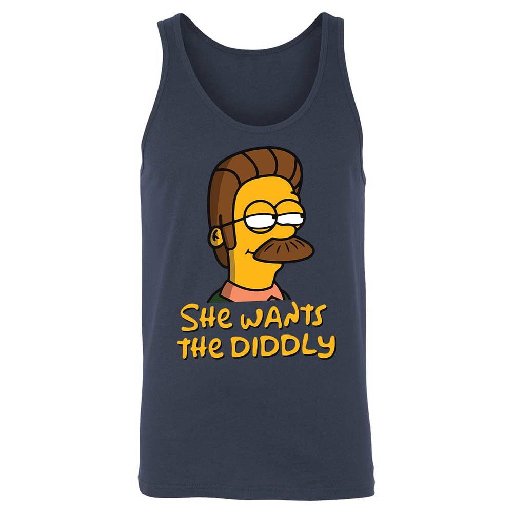 She Wants The Diddly - Navy - 8