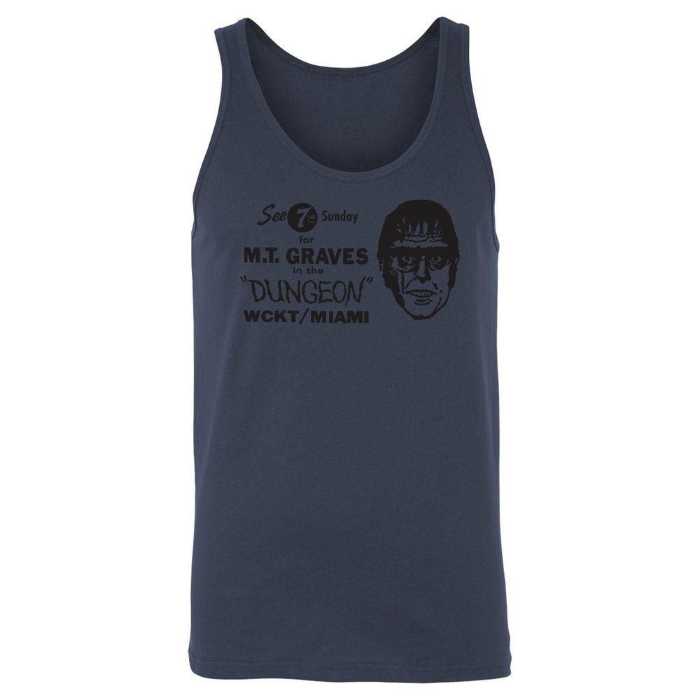 Unisex Jersey Tank - RGQL6WAQ - Navy - 8