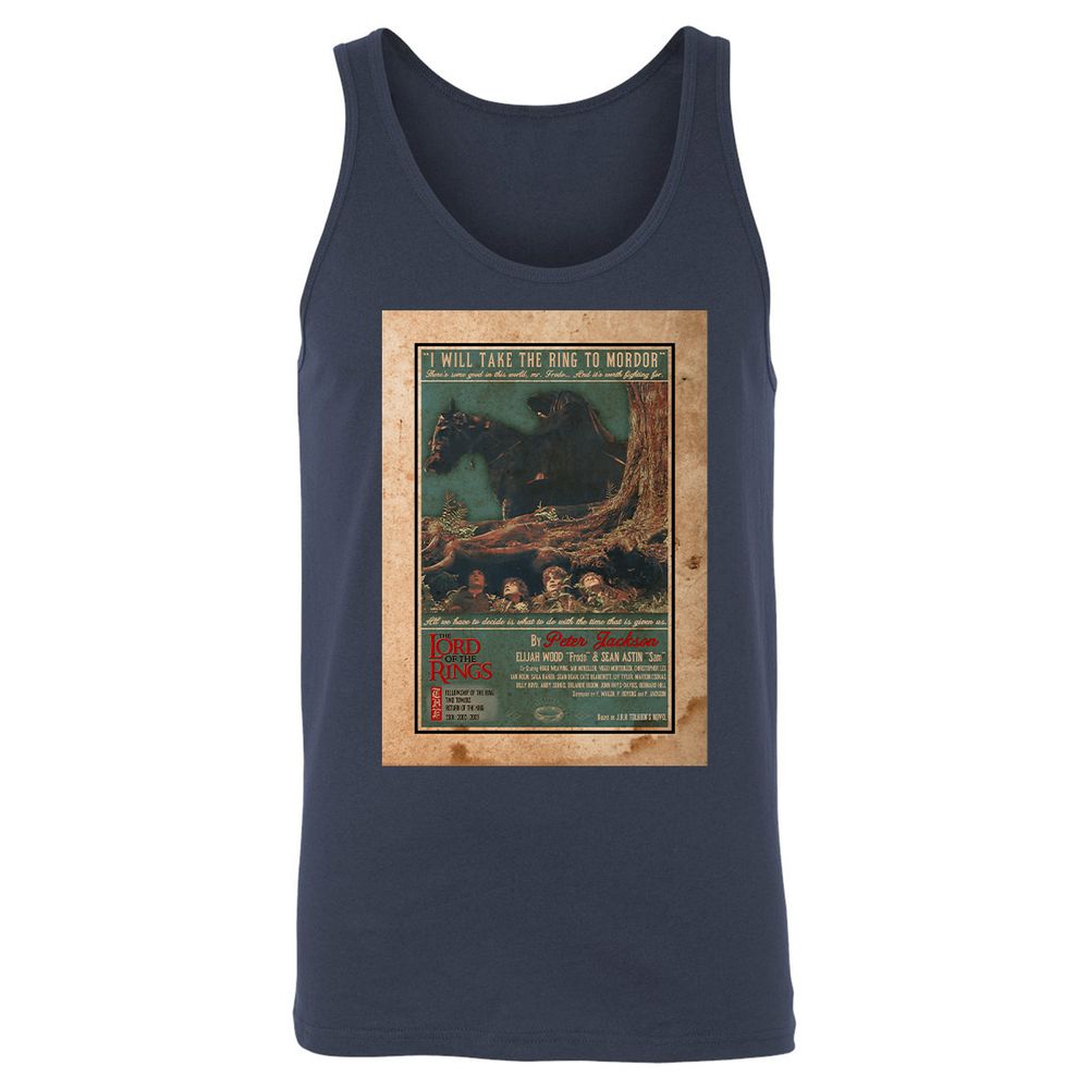 Unisex Jersey Tank - ETUPHZ15 - Navy - 8