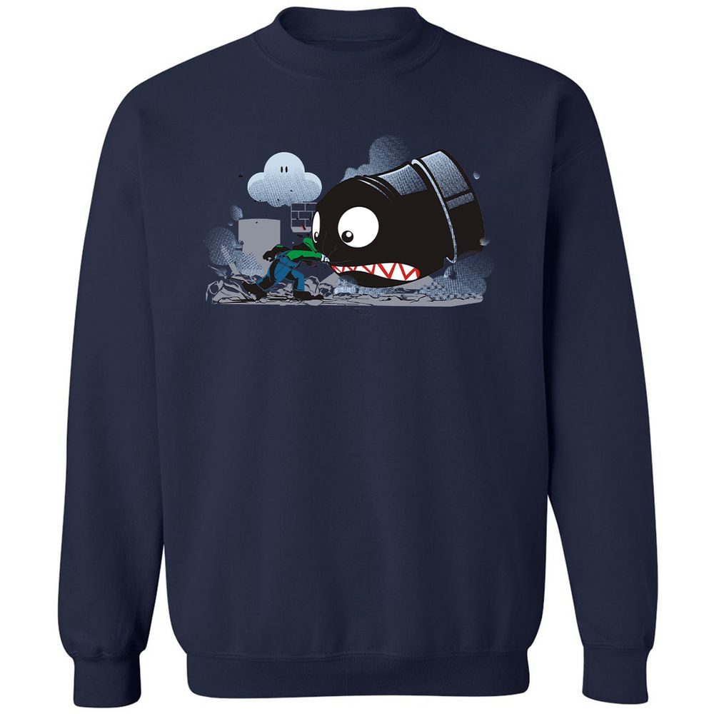Classic Unisex Sweatshirt - 6R2NFP5T - Navy - 8