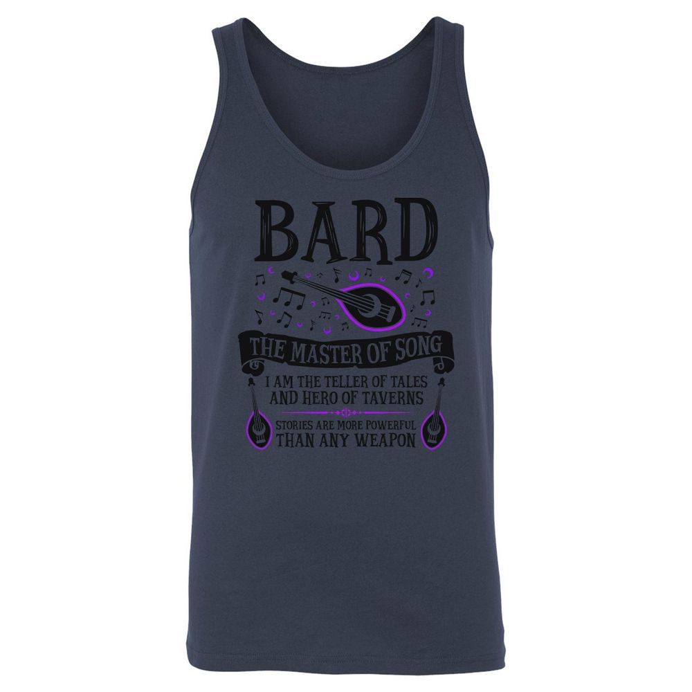 Unisex Jersey Tank - RQD9F87S - Navy - 8