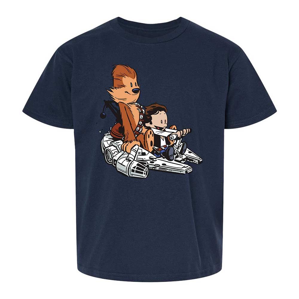 Han and Chewie - Navy - 8