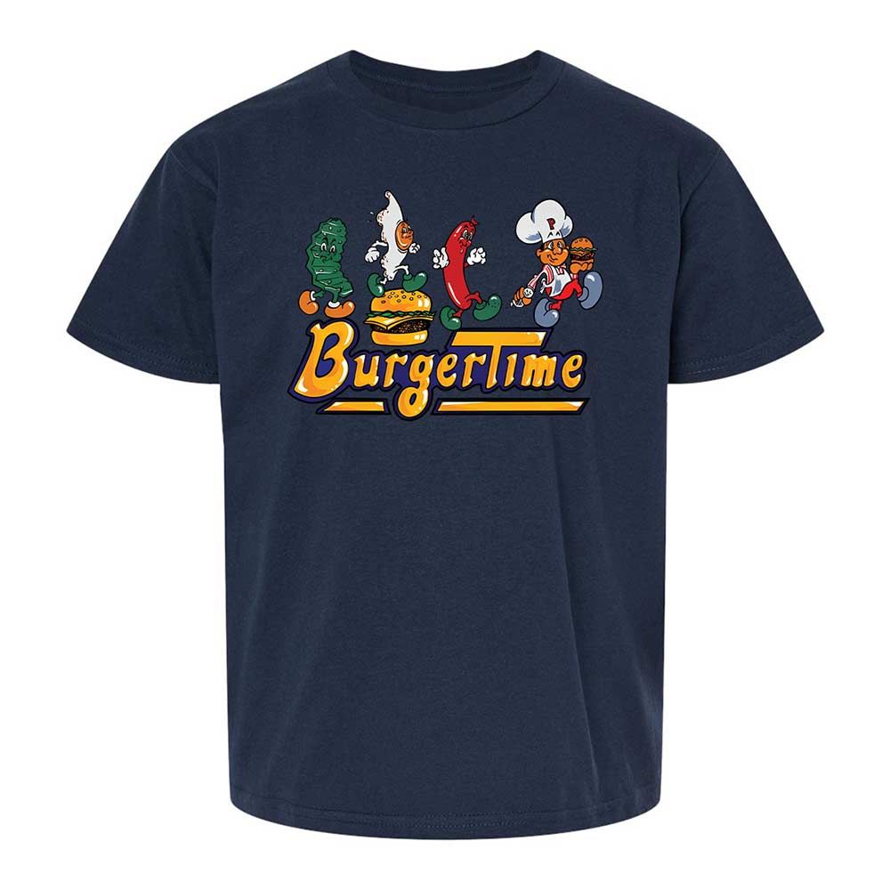 BurgerTime - Navy - 8