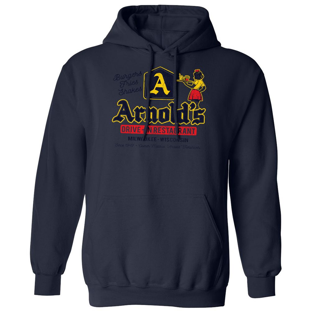 Classic Unisex Hoodie - LJ42W3CX - Navy - 8