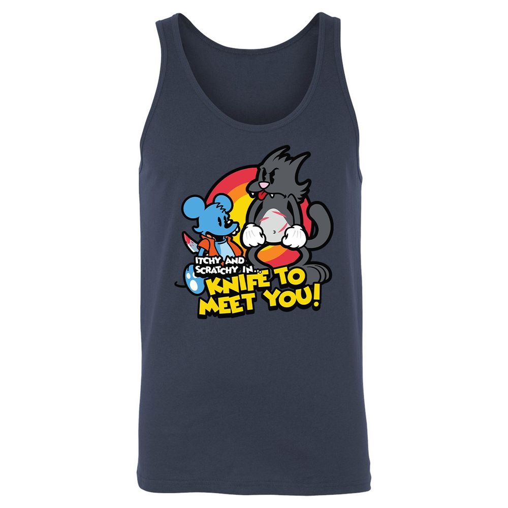 Unisex Jersey Tank - 1FMU3YKY - Navy - 8