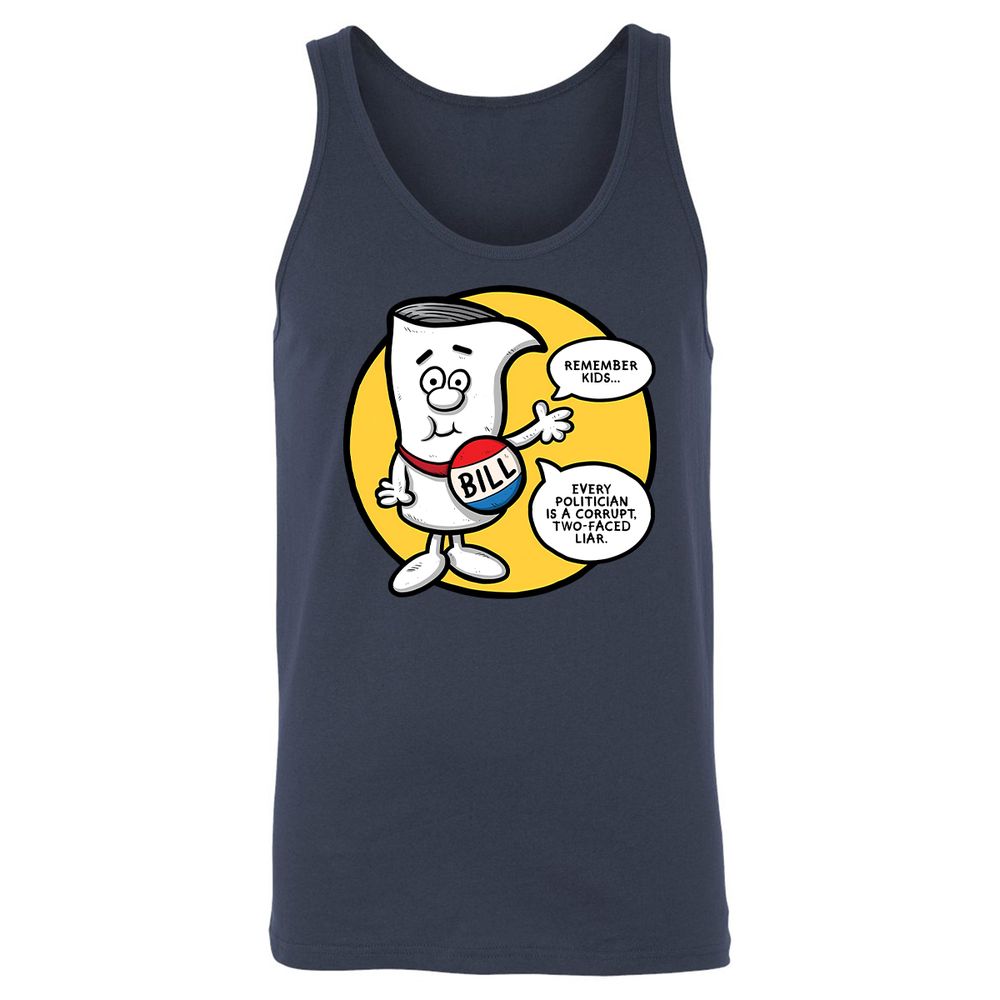 Unisex Jersey Tank - 7TAHP8AB - Navy - 8