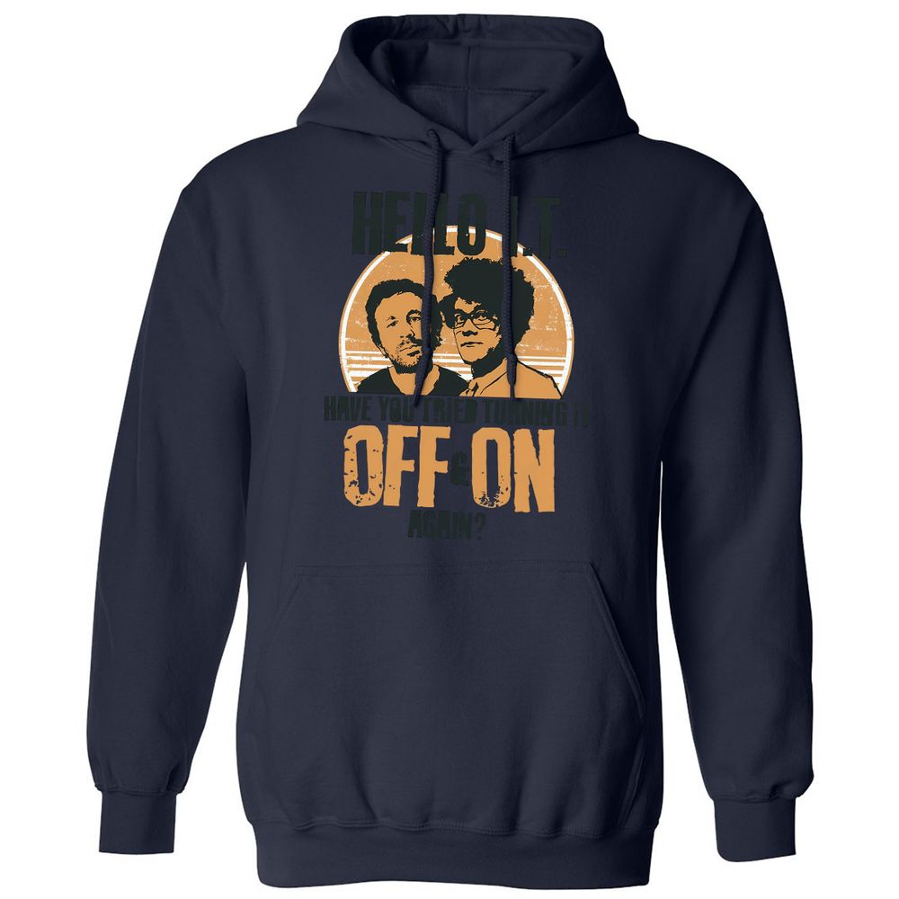 Have You Tried Turning It Off & On Again - Navy - 8