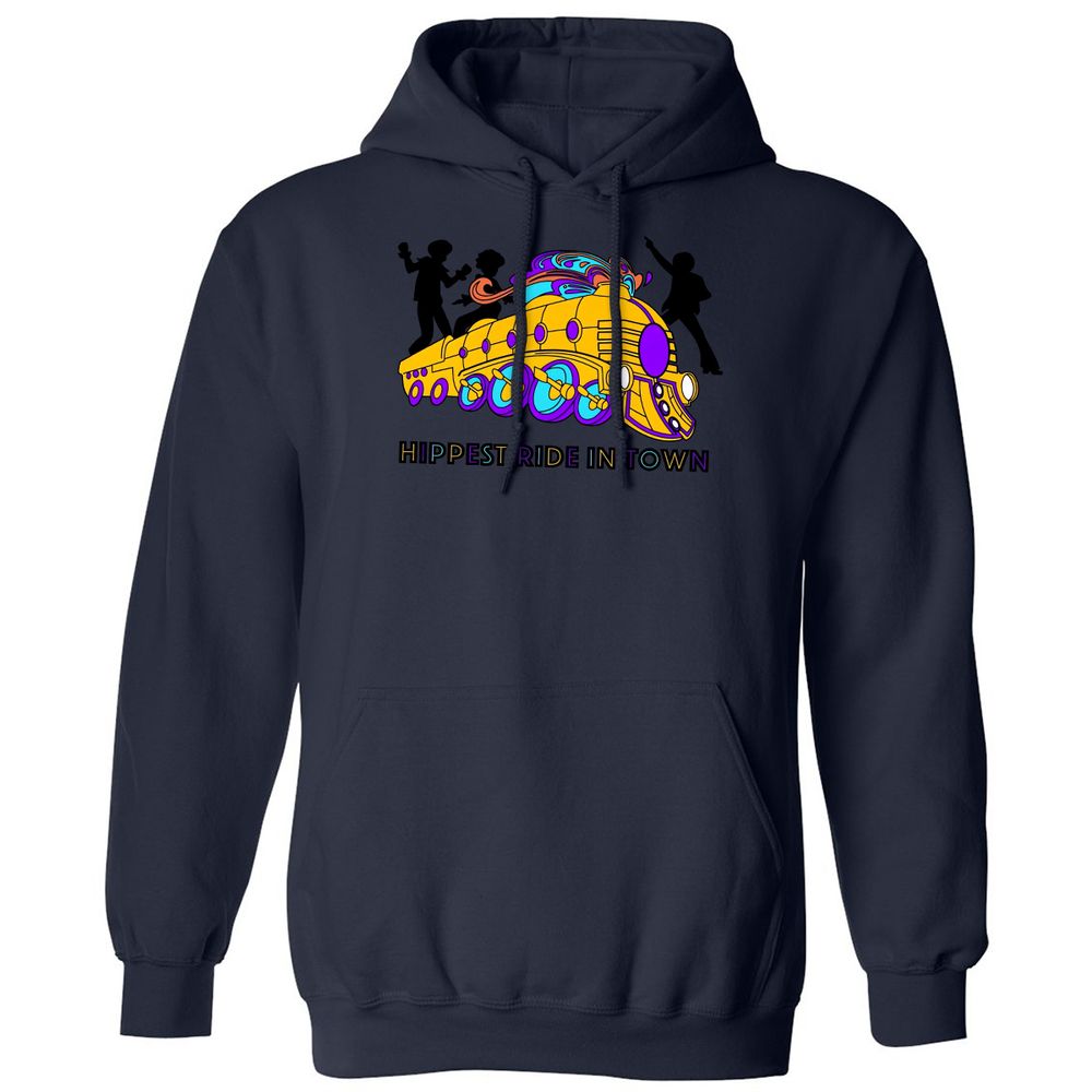 Classic Unisex Hoodie - UKXNJYFU - Navy - 8