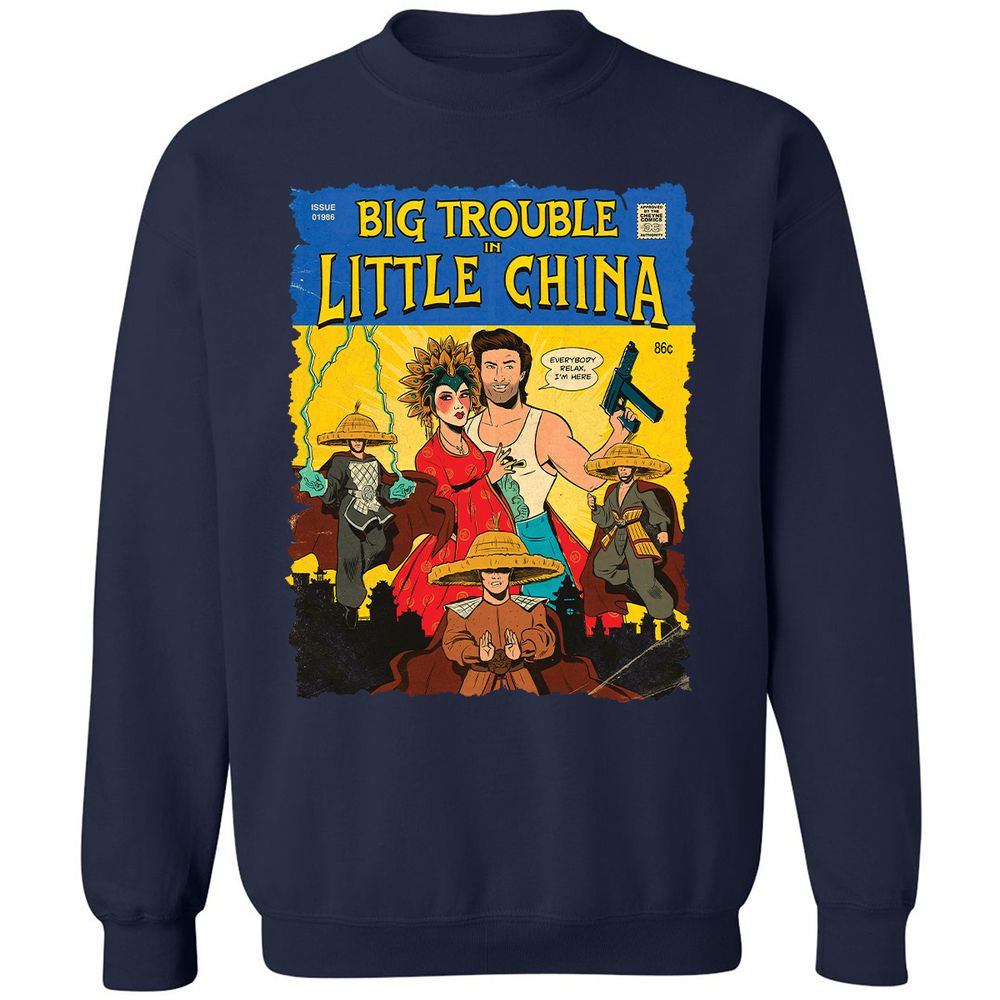 Classic Unisex Sweatshirt - M8CRAFJJ - Navy - 8