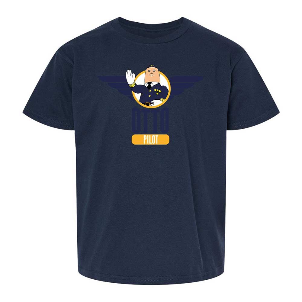 Kids T-Shirt - D6BD1L8K - Navy - 8
