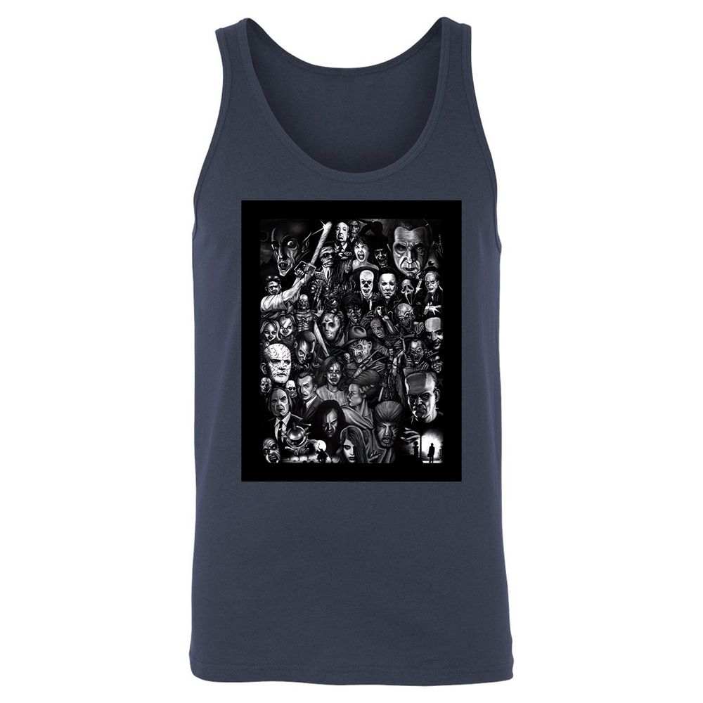 Unisex Jersey Tank - 1LYGW52H - Navy - 8