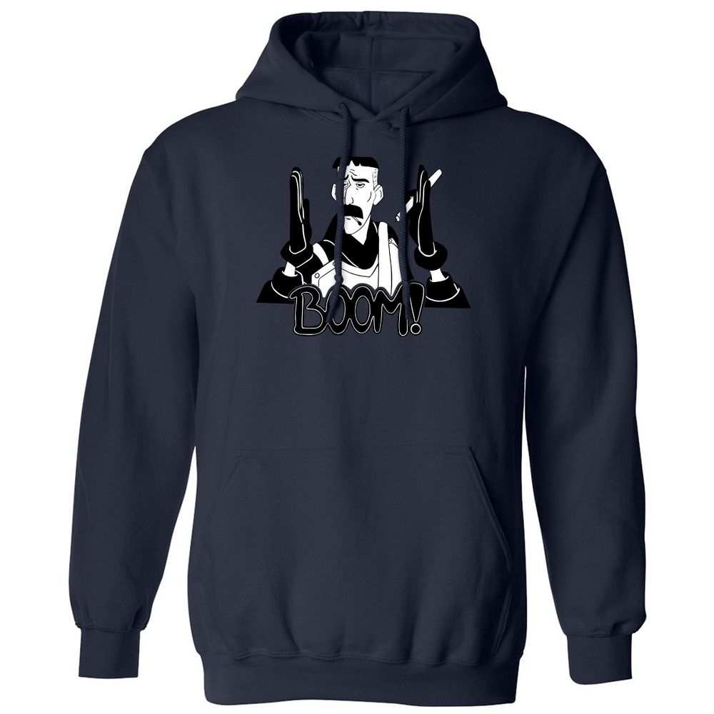 Classic Unisex Hoodie - ZN7JUV1E - Navy - 8